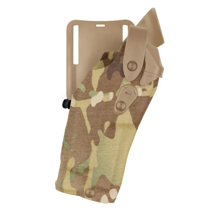 Fondina SAFARILAND 6365RDS-832 per Glock 17 con torcia e mirino – MULTICAM, immagine 1 di 2