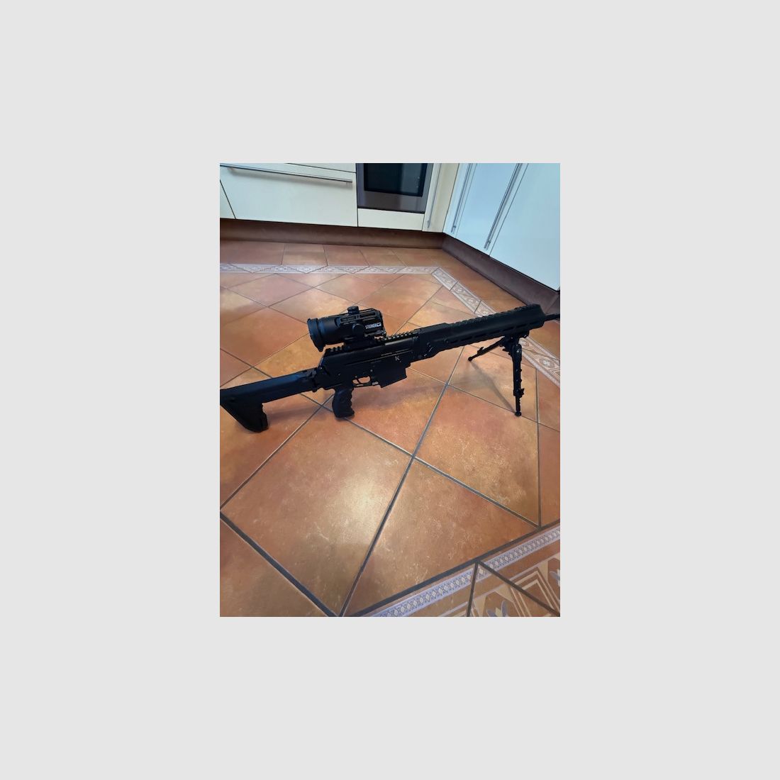 Izhmash Saiga Kalashnikov SR1 – .223 Rem. – Incl. Steiner S432 optics – Top condition RARITY