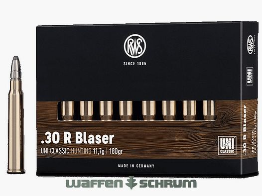 RWS UNI Classic 11,7g - 180gr .30RBlaser