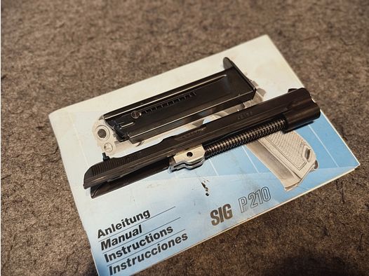 SigSauer P210 wisselsysteem