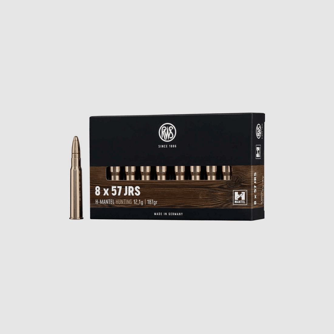 RWS 8x57 JRS HMK 187 gr. - 20 Stk