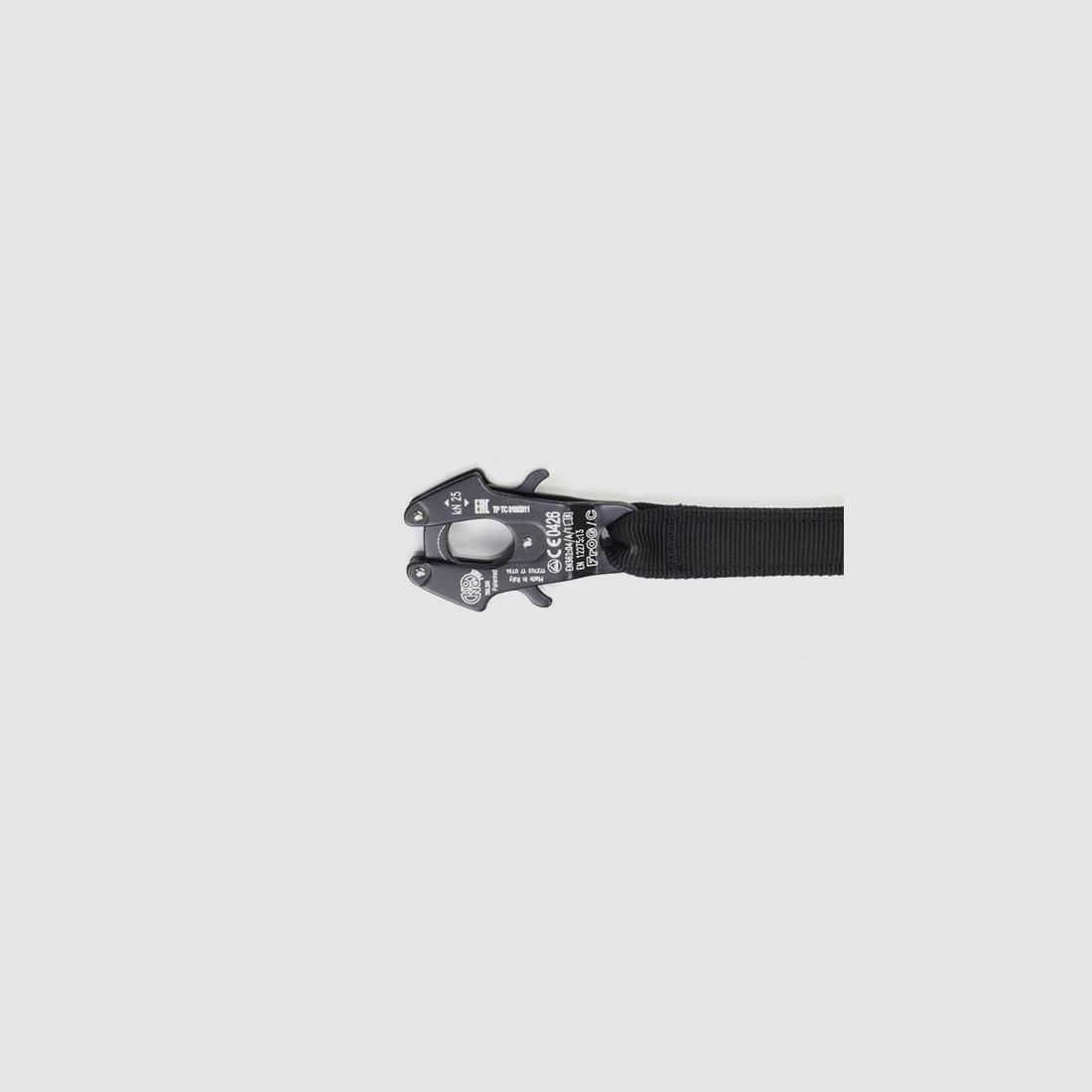 Personal Retention Lanyard with FROG Clip & TANGO Carabiner, black, Bild 3 von 4