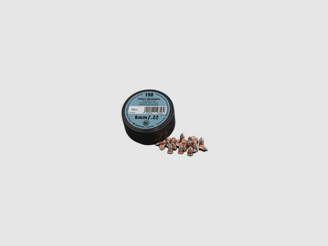 6 mm Flobert Spitzkugeln