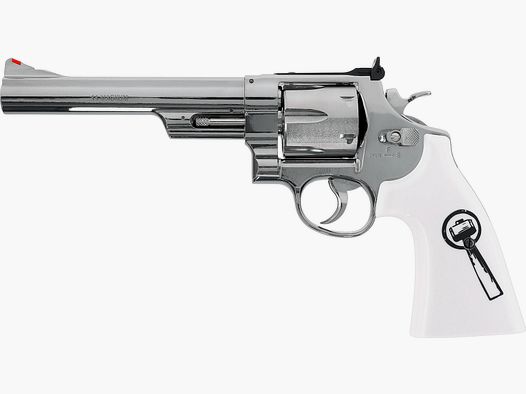 Smith & Wesson 629 Trust Me 6" NKL-WHT CO2 Revolver 4,5mm Diabolo