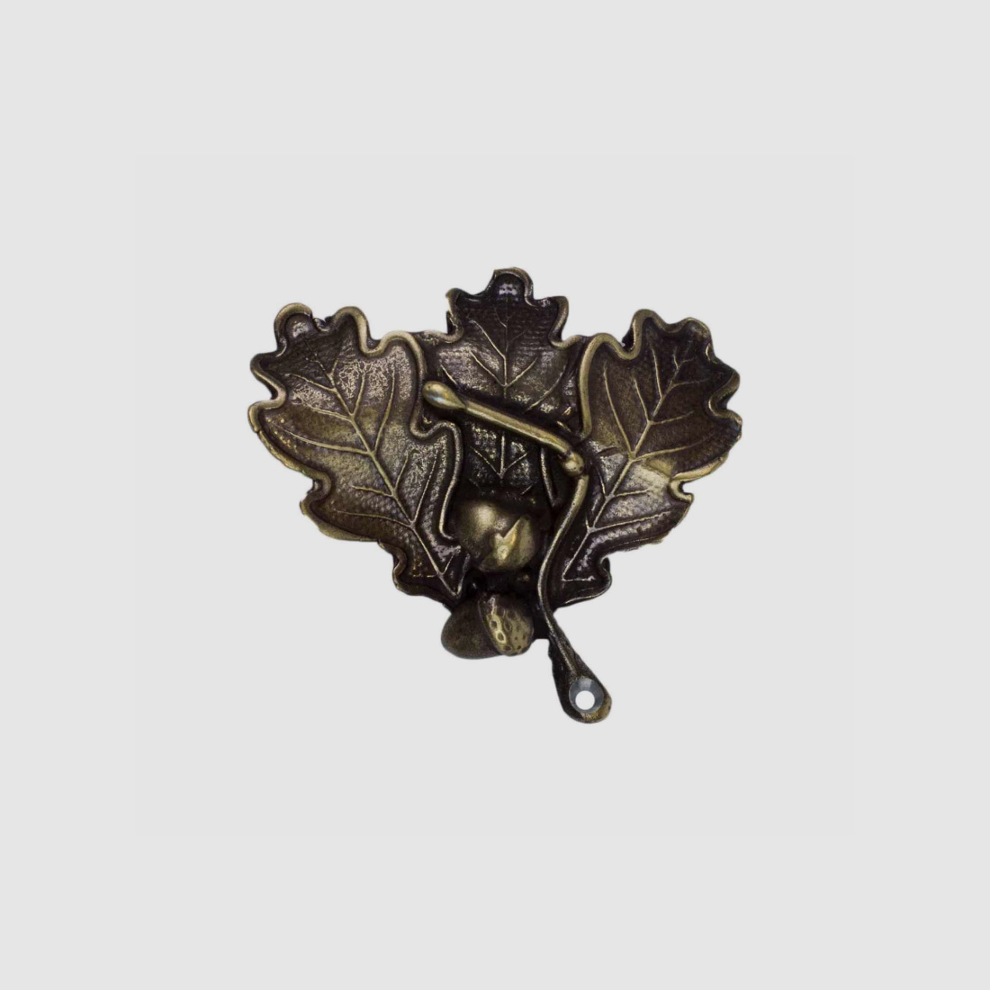 Eichenlaubabdeckung bronze für Keilerwaffen