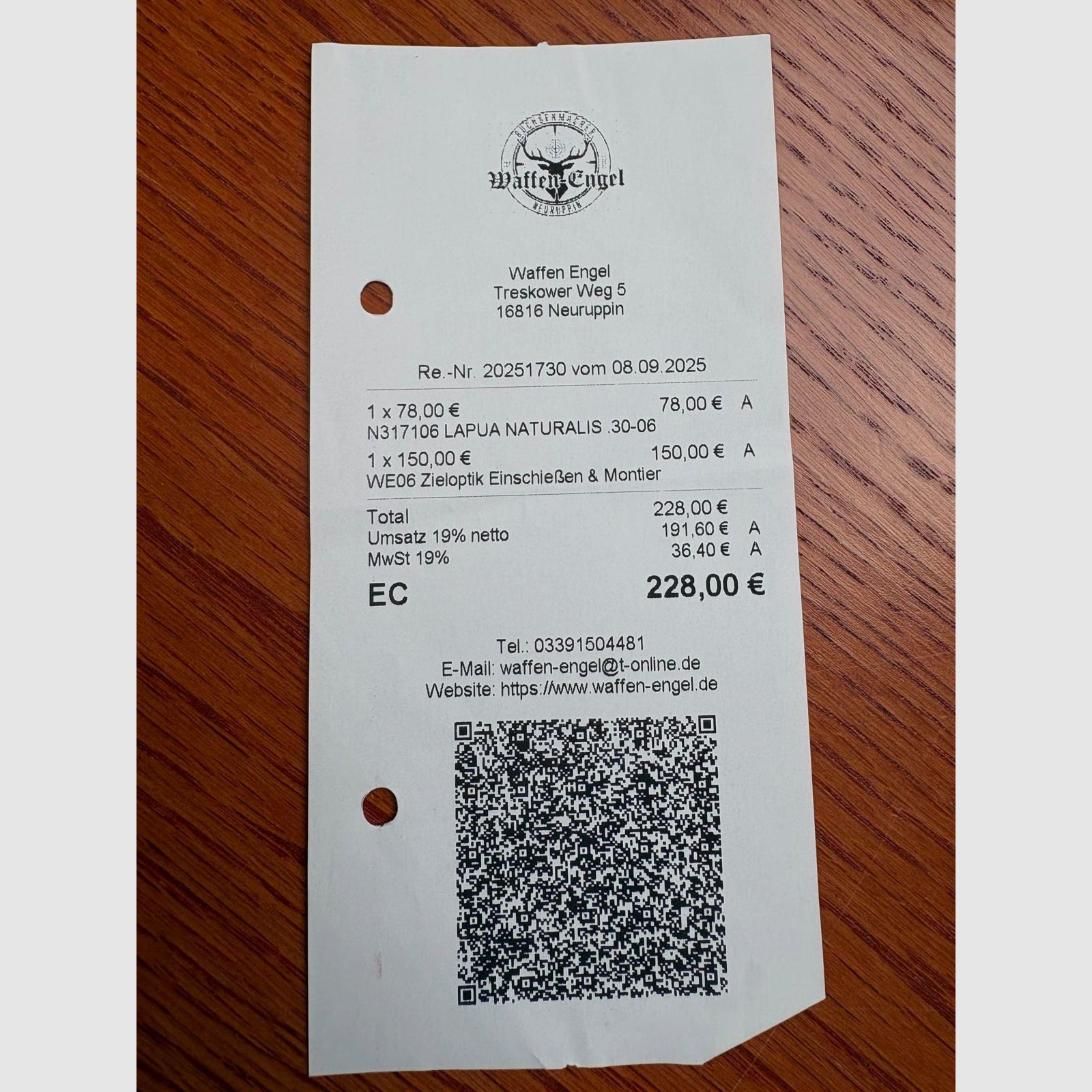 Fucile a otturatore Sabatti 98, inclusi ottica, custodia per armi e munizioni