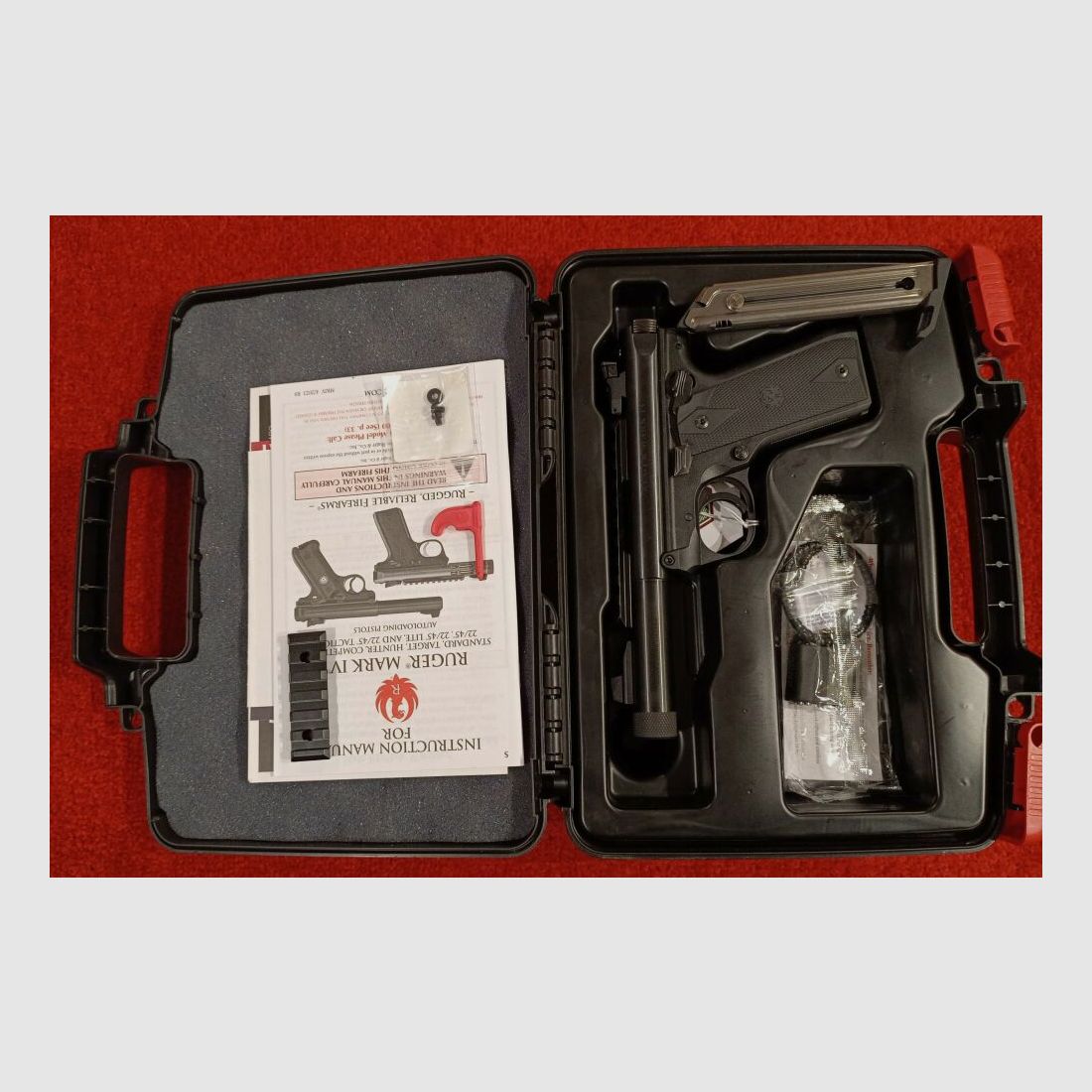 Ruger RUG.MK-IV 22/45 TACT.4.4"22LR .22lr