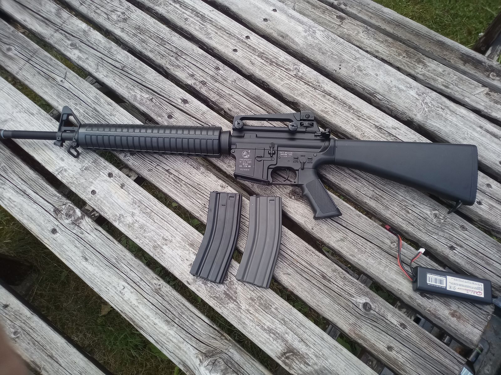 S-AEG Sturmgewehr Colt M16 A3  1,7 Joule ab 18 Jahren F Zeichen  ICS