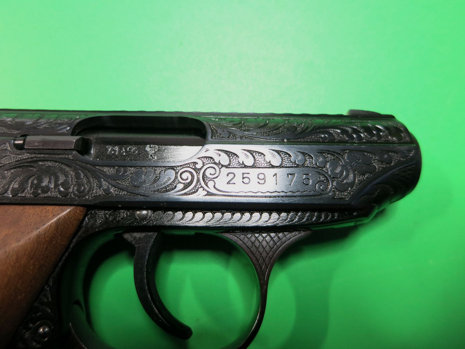 Walther/Ulm, Modell TPH "Eichenlaub", Kaliber .22lr, Taschenpistole, wie neu     #73, Bild 3 von 12