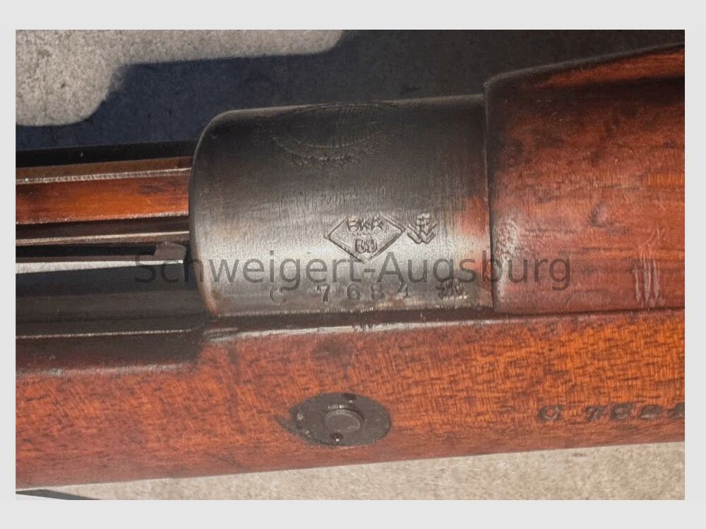 DWM Argentino 1909 Salutgewehr mit BKA Stempelung Salut