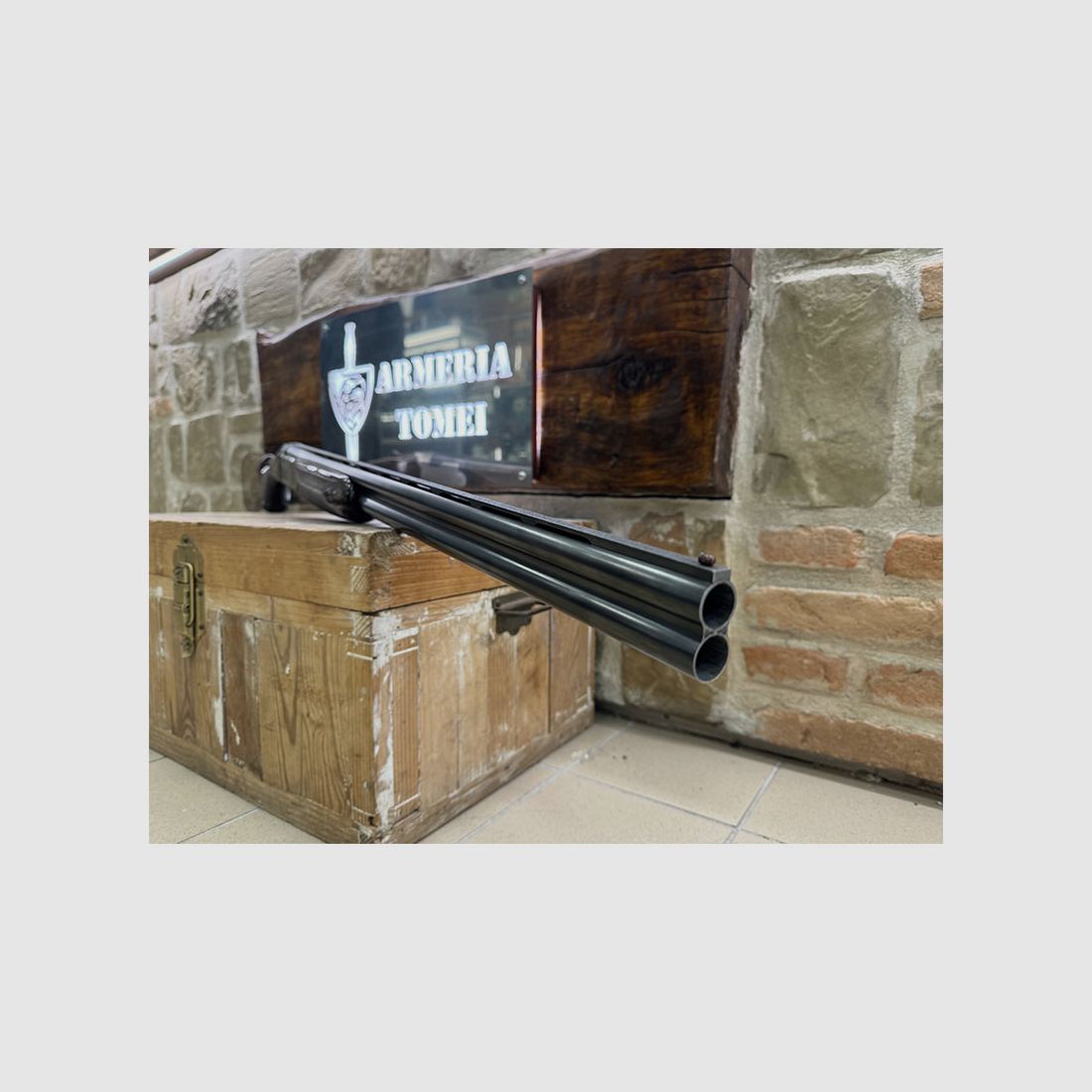 USATO – FUCILE SOVRAPPOSTO TRAP – BERETTA S 58 s cal. 12, immagine 4 di 8