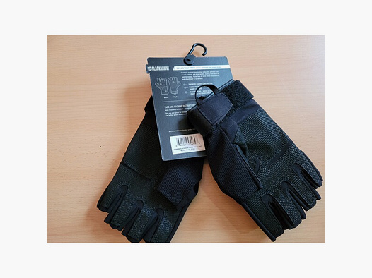 025 Blackhawk  - Handschuhe S.O.L.A.G. HD Halbfinger Special Operations Light Assault Glove - Größe