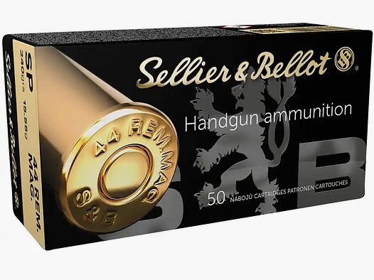 .44 Mag. Deelmantel 15,6g/240grs. Sellier & Bellot