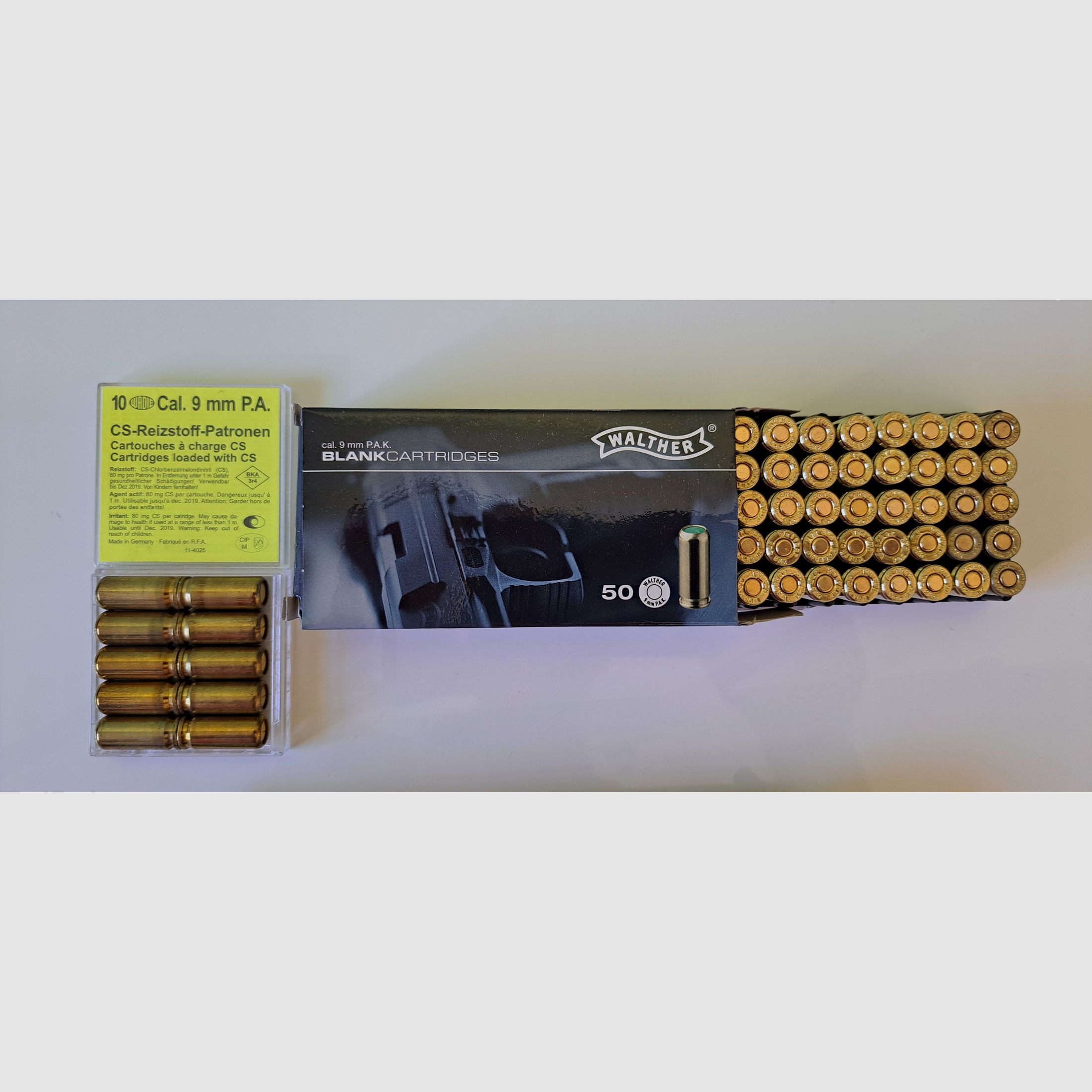 Browning GPDA 9, nickel, Umarex blank firing pistol