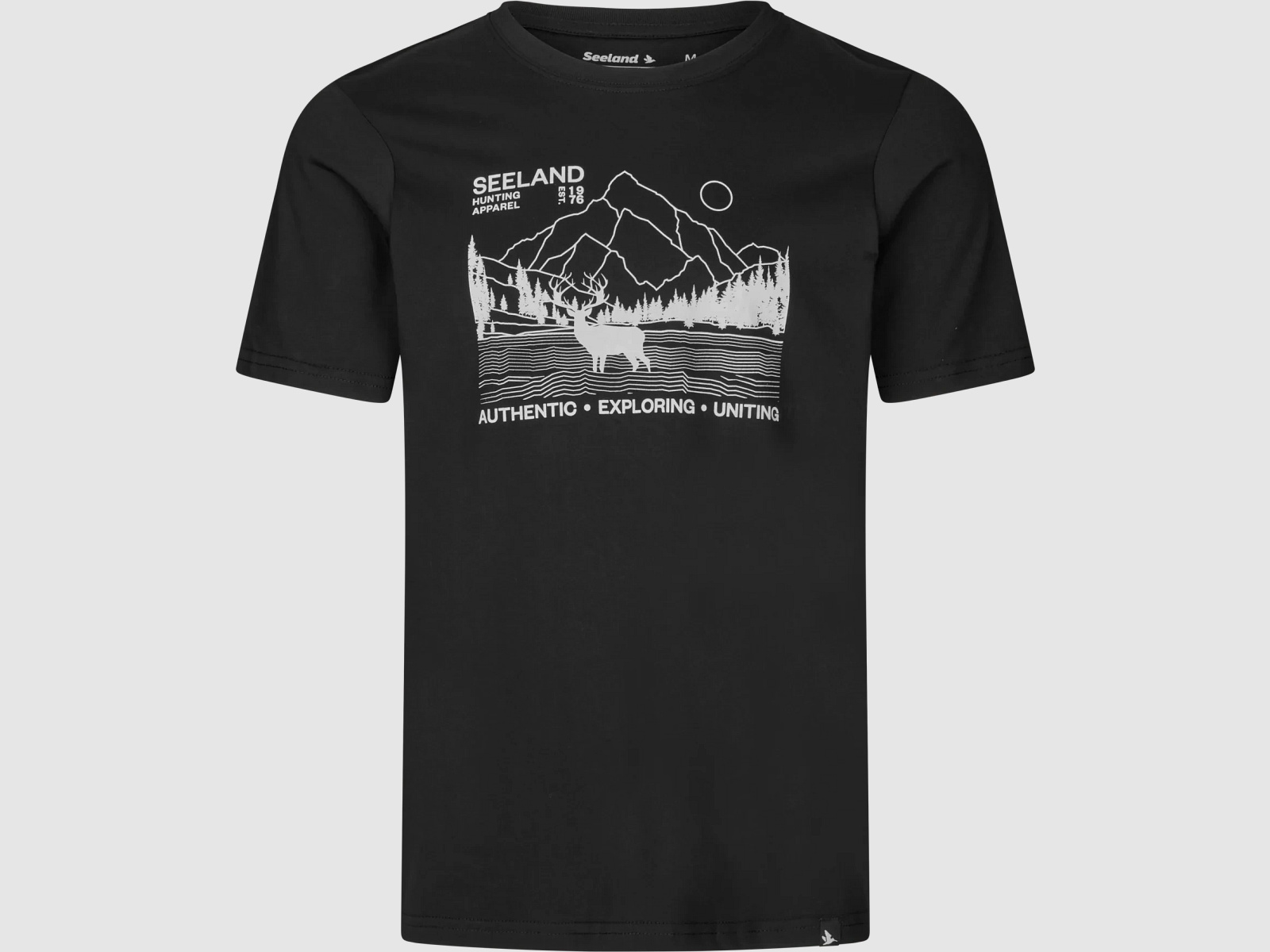 Seeland Territorium T-Shirt Uomo Nero 3XL