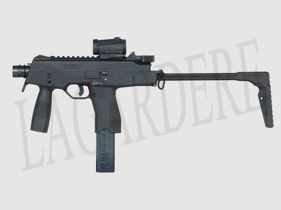 B&T MP 9 TRUPPENVERSUCH AUTOMATIKPISTOLE