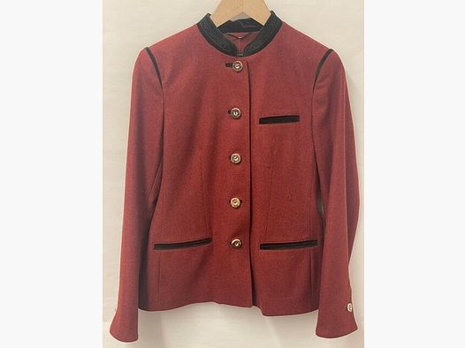 Poldi Trachtenjacke in Rot