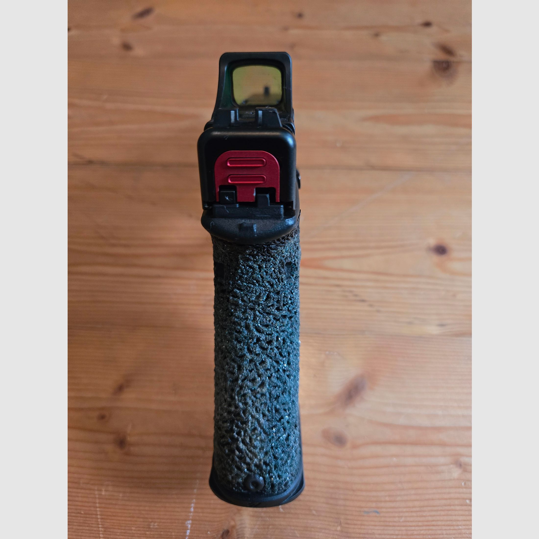 Glock 45 Gen 5 MOS maßgeschneiderte Set Holosun Trockenfeuer Chassis Holster IPSC