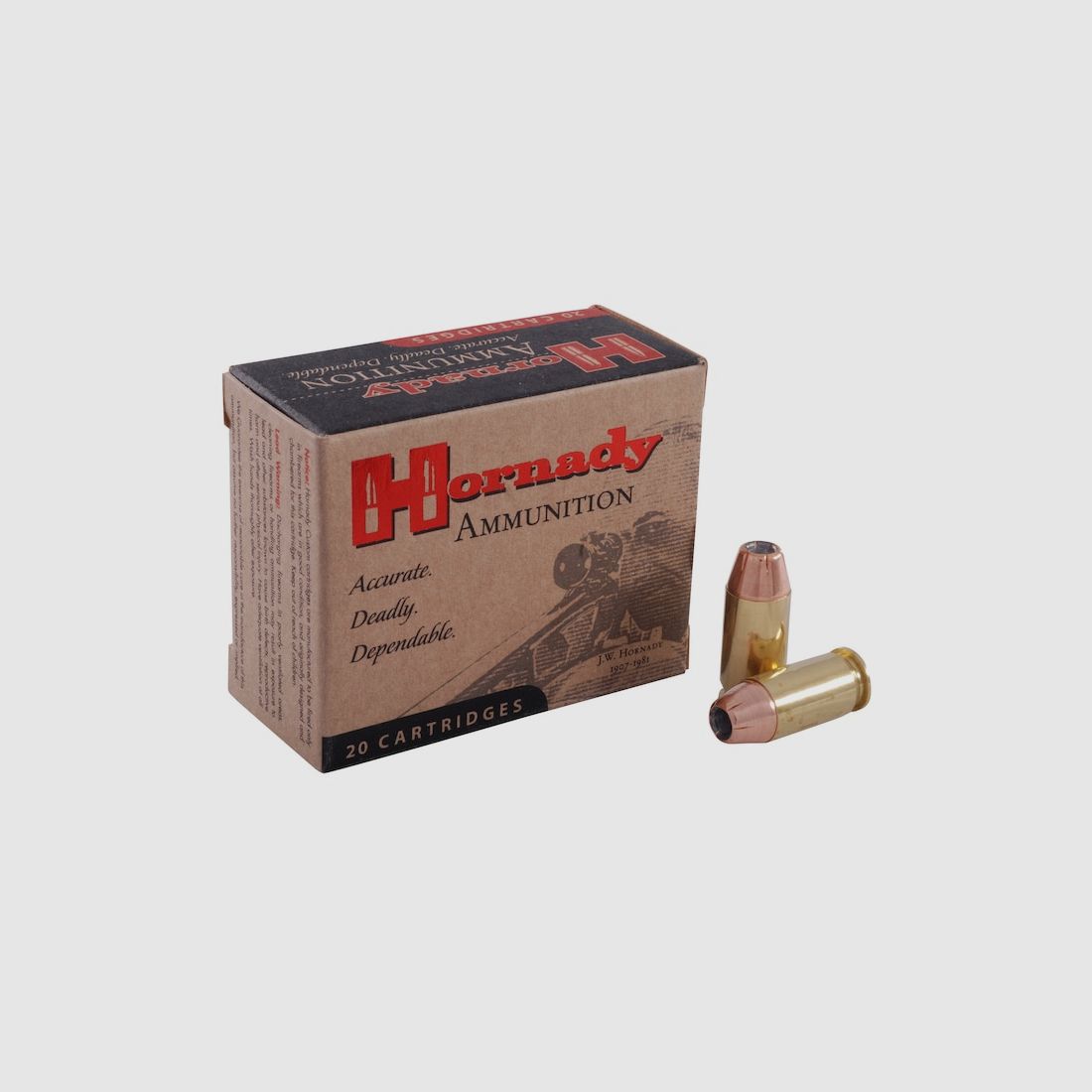Hornady Custom .45 ACP 230GR XTP 20 cartridges