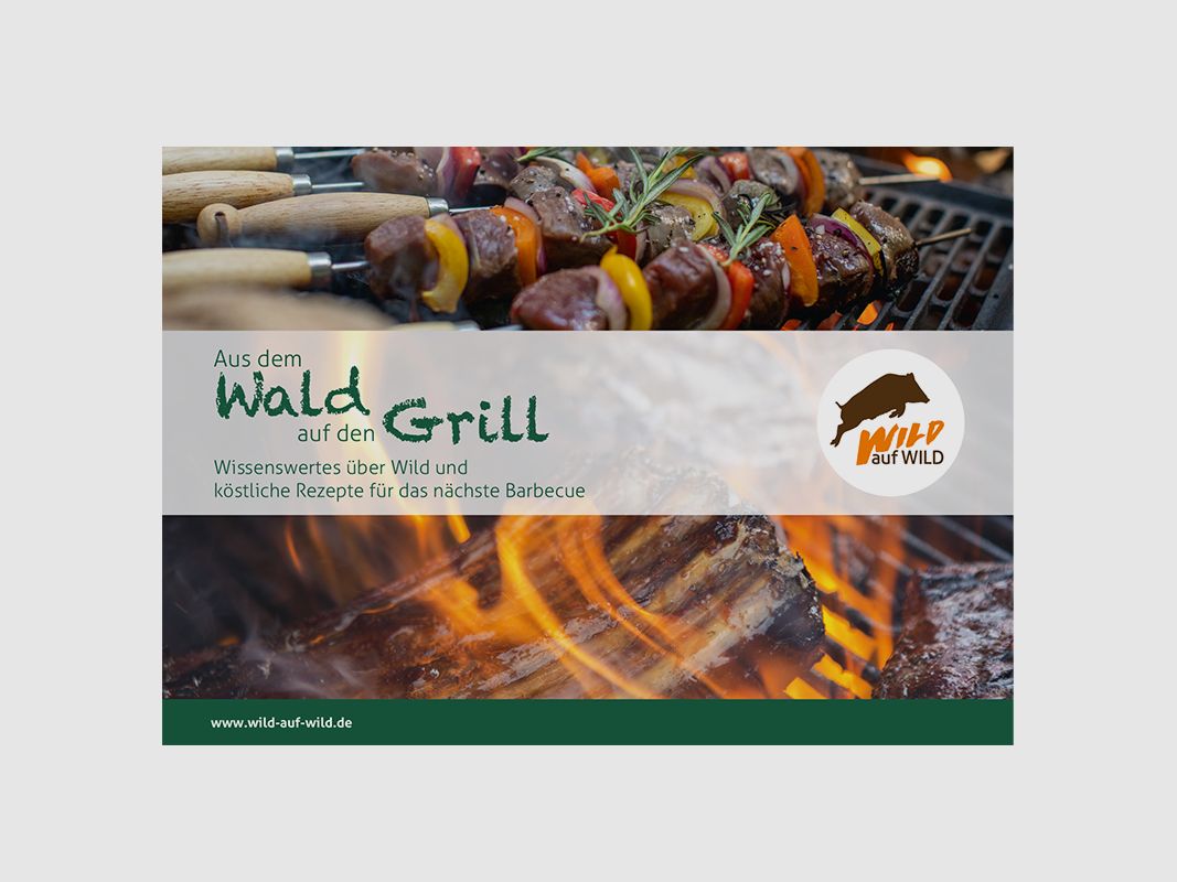 Recipe brochure "From the forest to the grill"