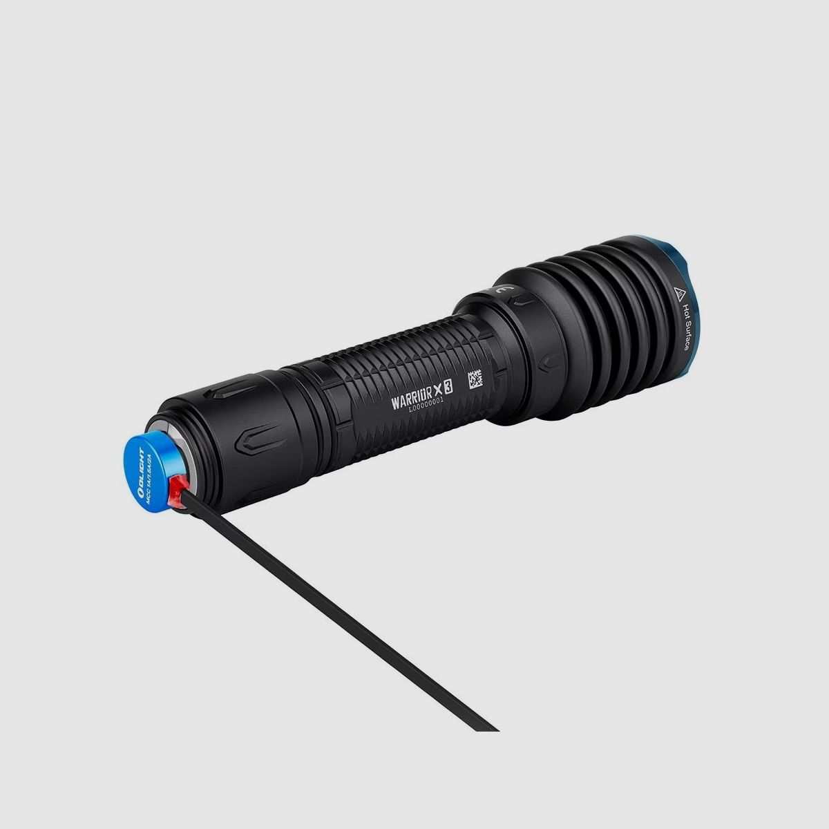 Olight – Torcia tattica Warrior X 3 – 2500 lumen – Nera, immagine 4 di 9