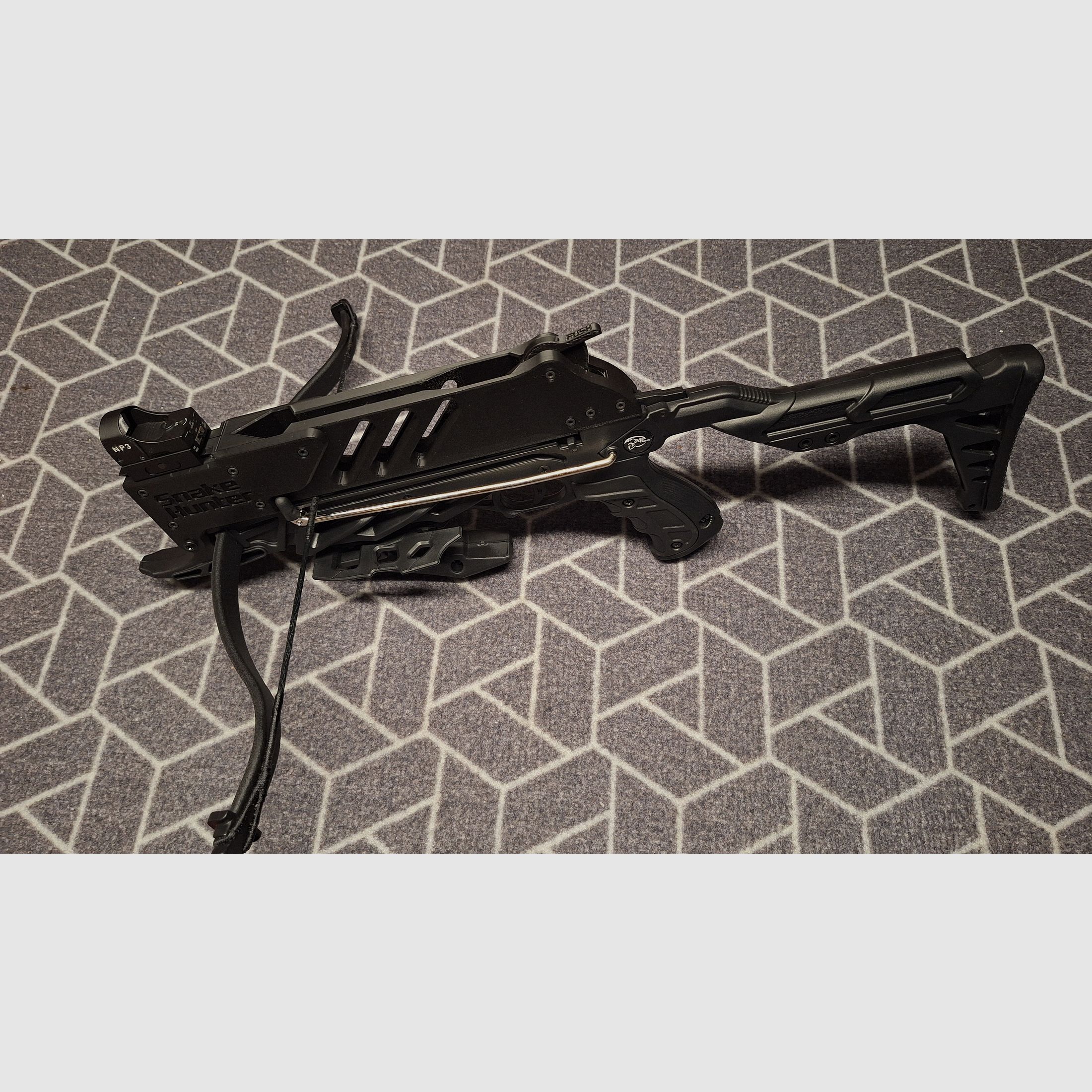 Pistol crossbow "Snake Hunter" 7-shot magazine/red dot/bag - NEW!