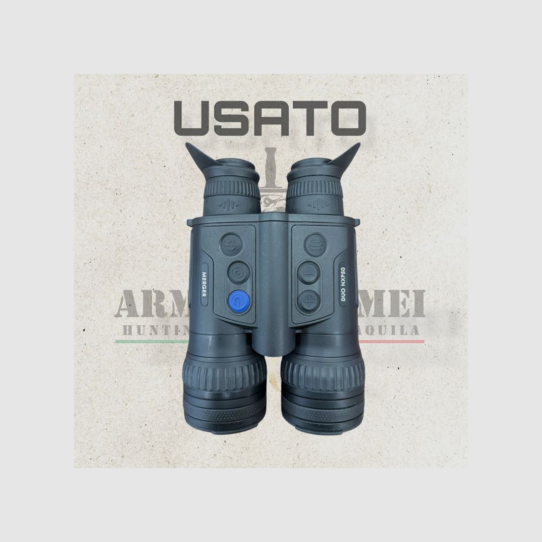 USED – THERMAL BINOCULAR – PULSAR – MERGER DUO NXP50 Multispectral Binoculars, image 1 of 4