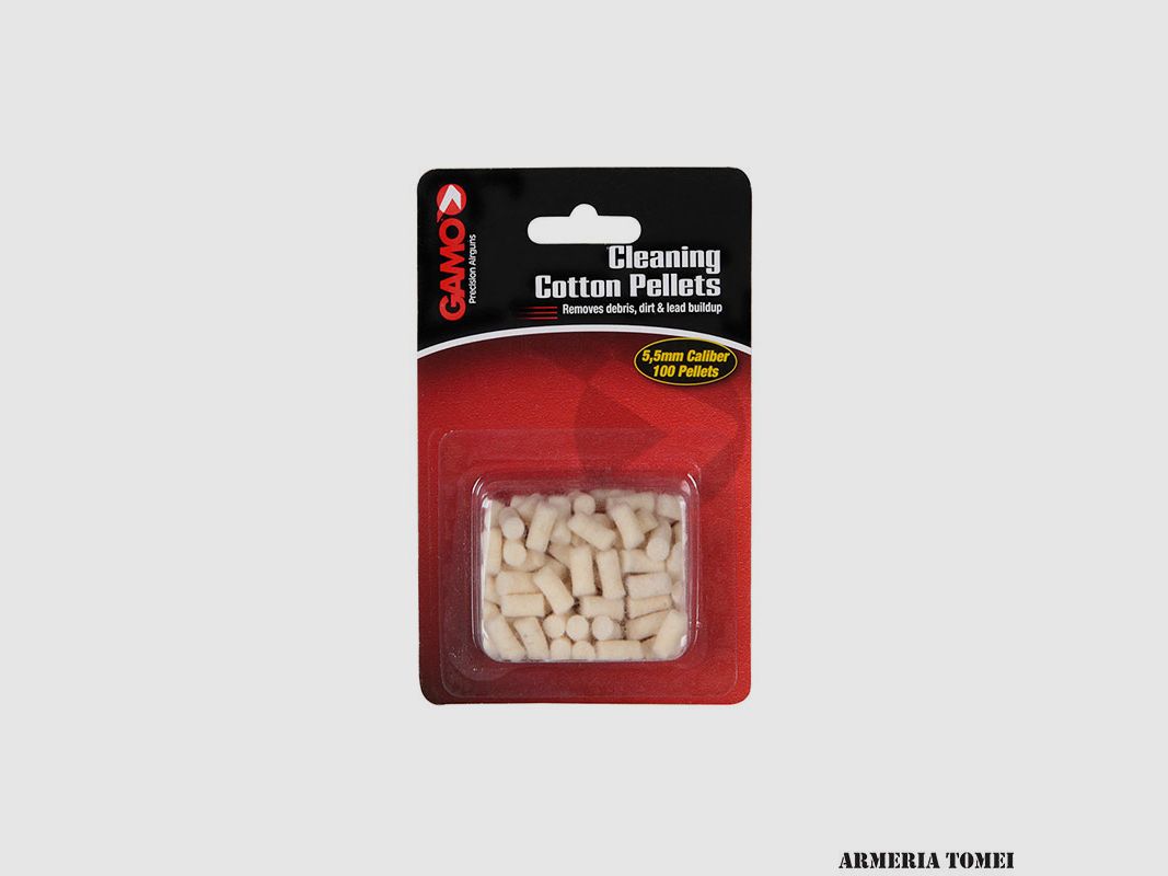 GAMO – COTTON PADS CAL. 5.5 CLEANING PACK. 100 PCS.