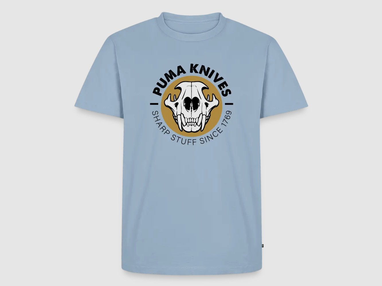 Heren Premium T-Shirt Skull Frontal Sharp Stuff, afbeelding 19 van 30