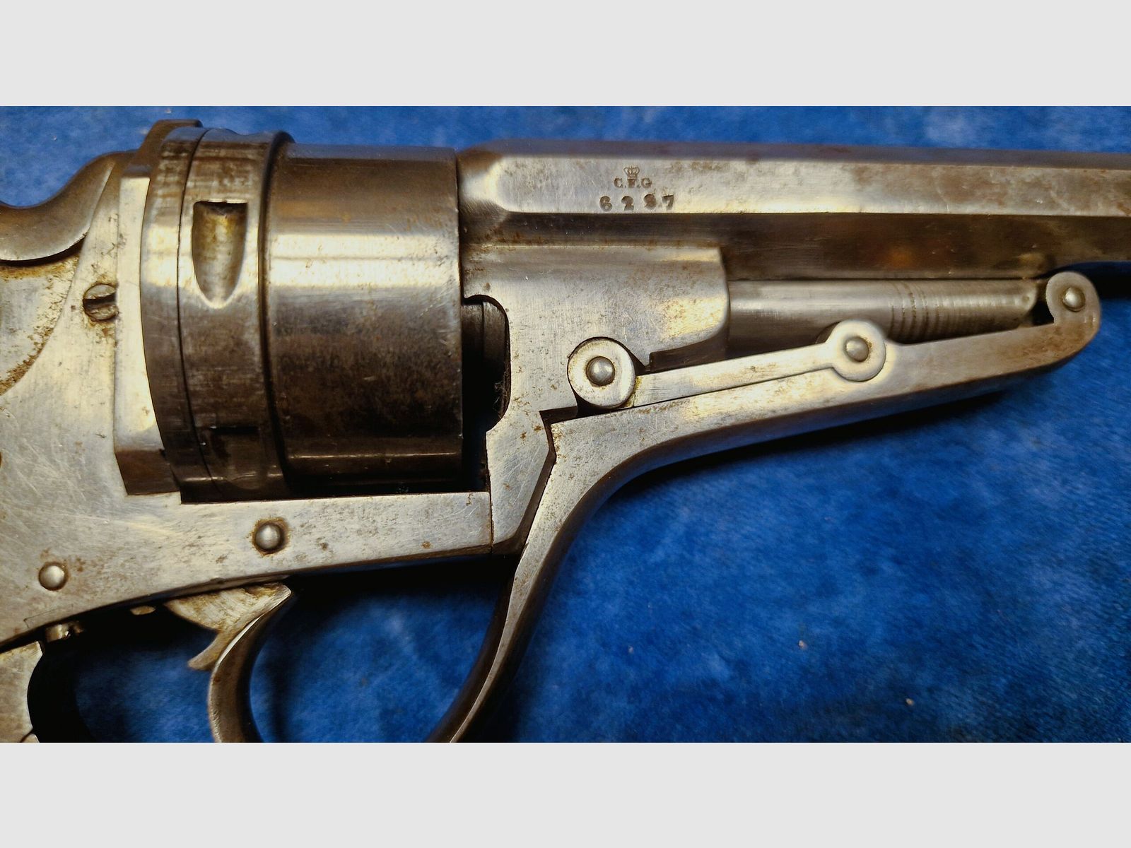 Galand revolver model 1868, afbeelding 3 van 12