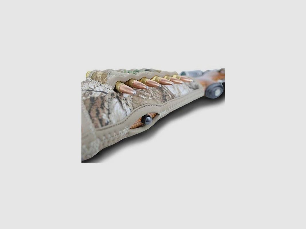 Camouflage set voor semi-automatisch met neopreen patroonhouder, afbeelding 6 van 7