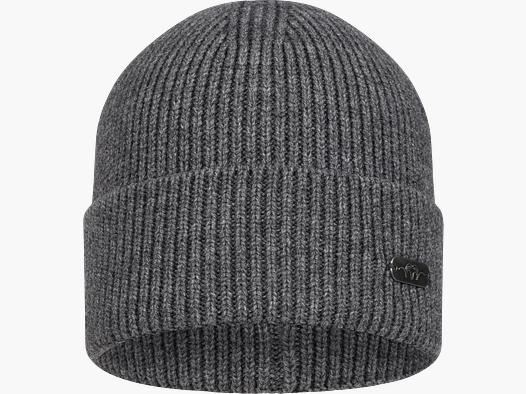 Tommy Rib Beanie Asphalt ONE_SIZE