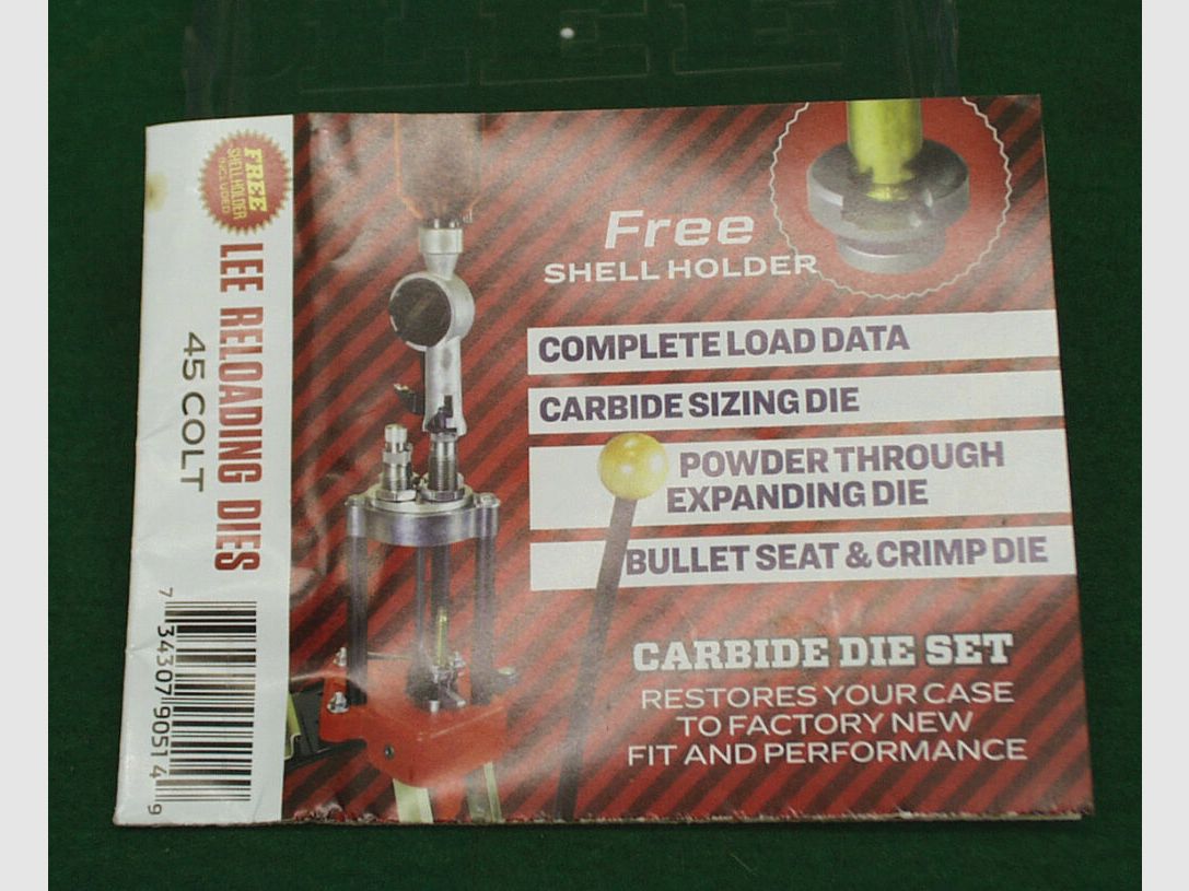 Juego de matrices LEE .45 LONG COLT