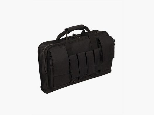 Tactical Pistolentasche Schwarz LARGE (40cm)- gefüttert – Tactical Pistol Case Waffentasche