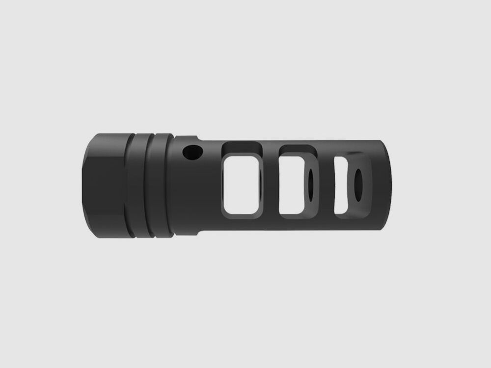 Compensatore Norec Schmeisser AR-15 .223 1/2-28 acciaio brunito