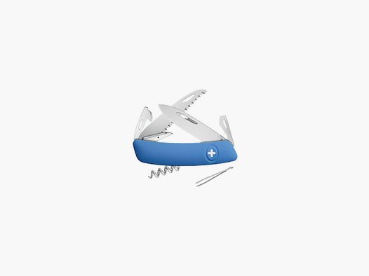 Coltello svizzero Swiza D05, blu 7,5 cm