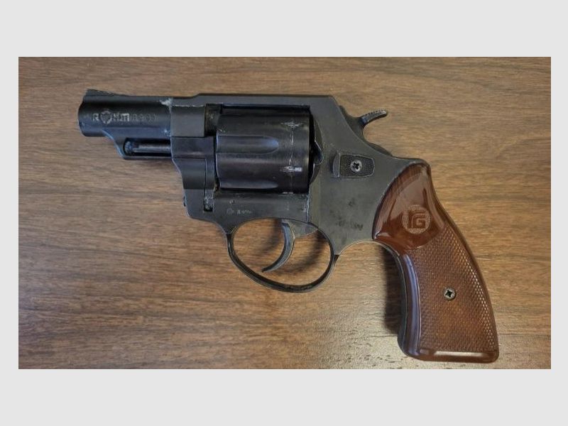 Revolver segnalatore a salve RÖHM RG 89, calibro 9 mm PTB-Nr. 451