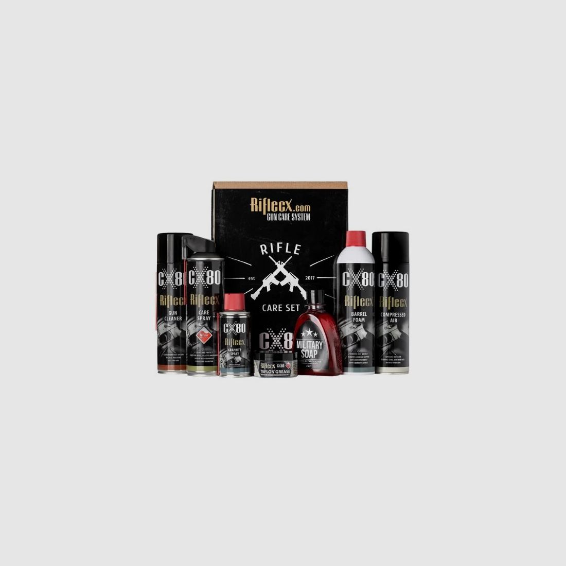 RifleCX Set di Manutenzione per Fucili