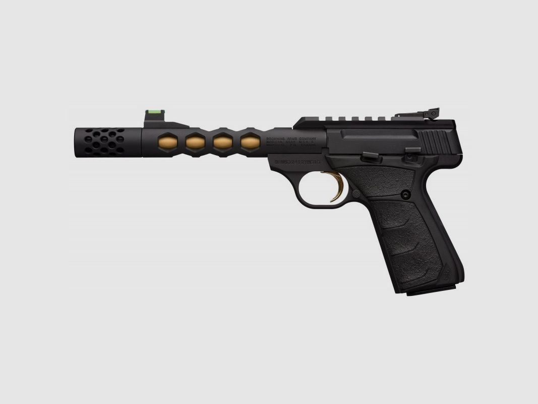 Pistole Browning Buck Mark Vision Schwarz Gold Kal.22LR, Bild 2 von 5
