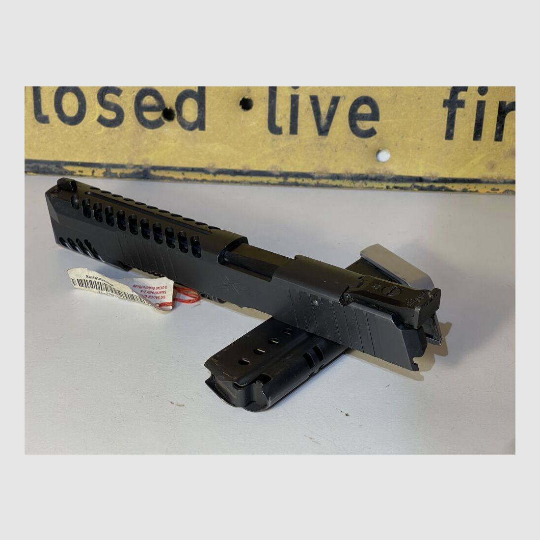 Sistema de intercambio SIG Sauer P220 X-Six (esqueletizado!), calibre .45Auto