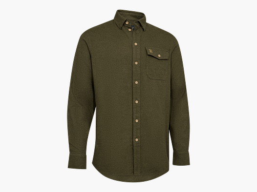 Evan Hemd - Forest Green – Kleidergröße Herren: 39/40