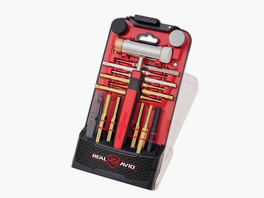 Real Avid AVHPS-B Juego de punzón y martillo Accu-Punch – Latón