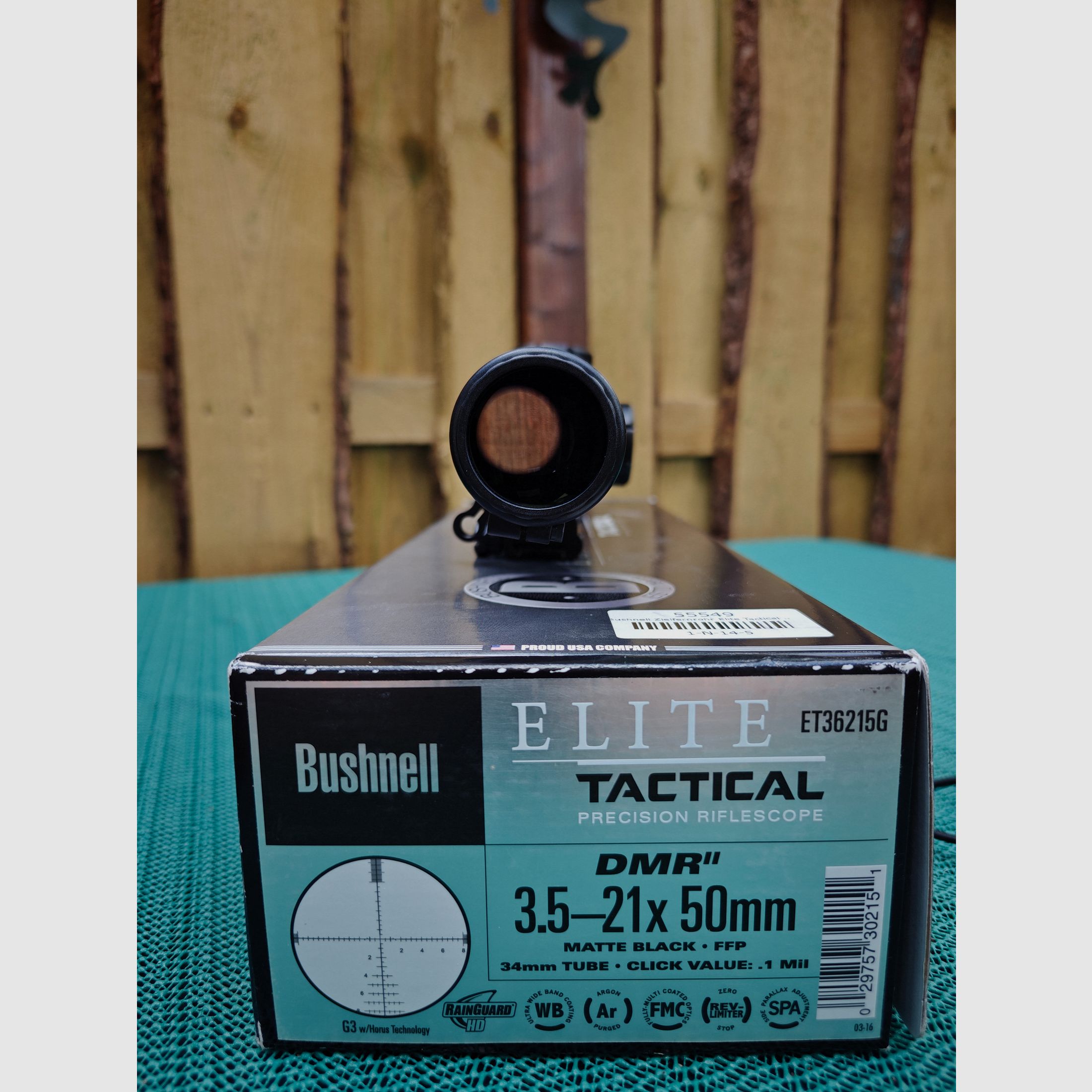Telescopio Bushnell Elite Tactical 3,5-21x50 DMR II