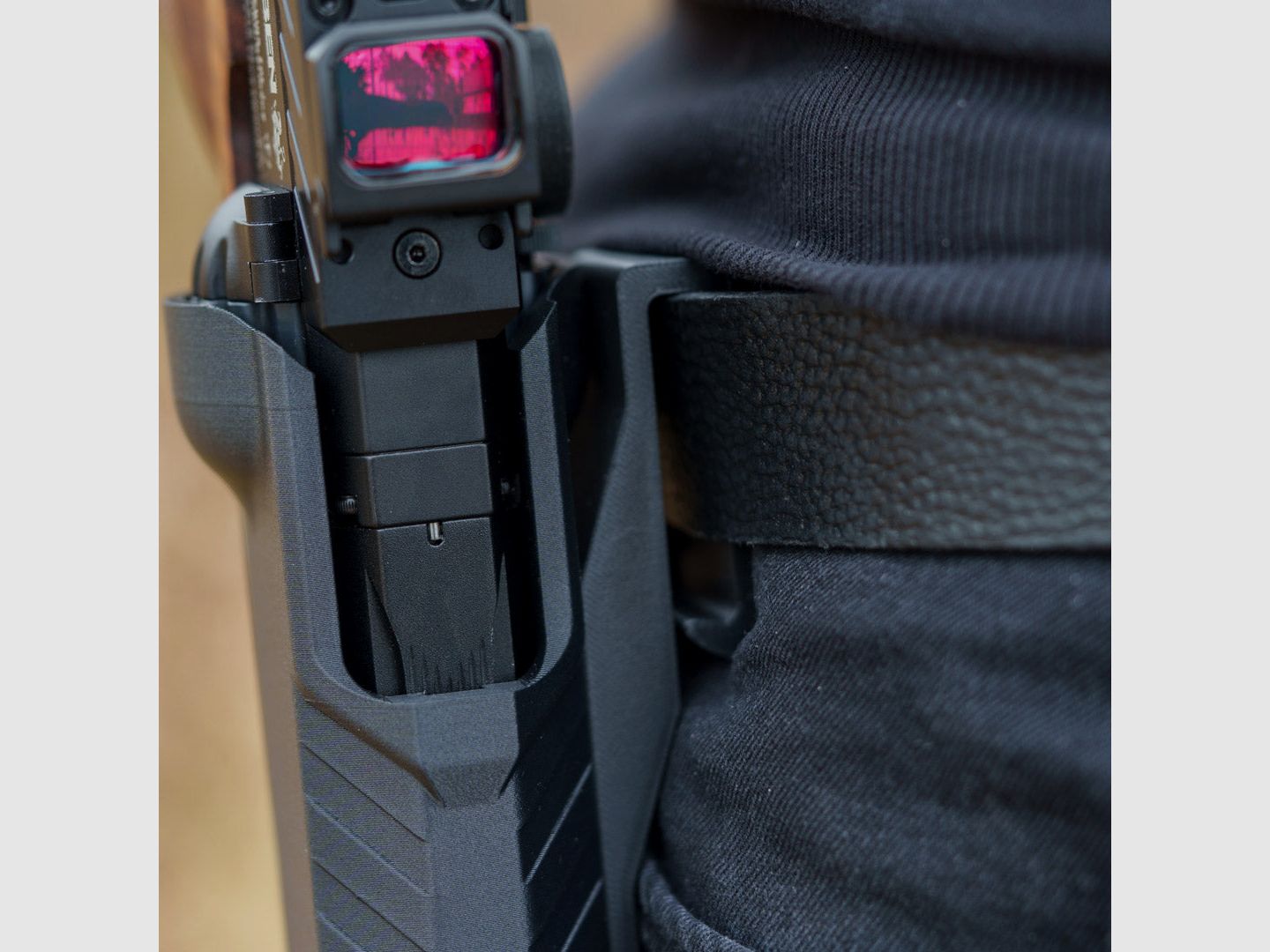 HOLSTER for HUBEN GK1 | Air Pistol Holster | + zwei Gürtelclips