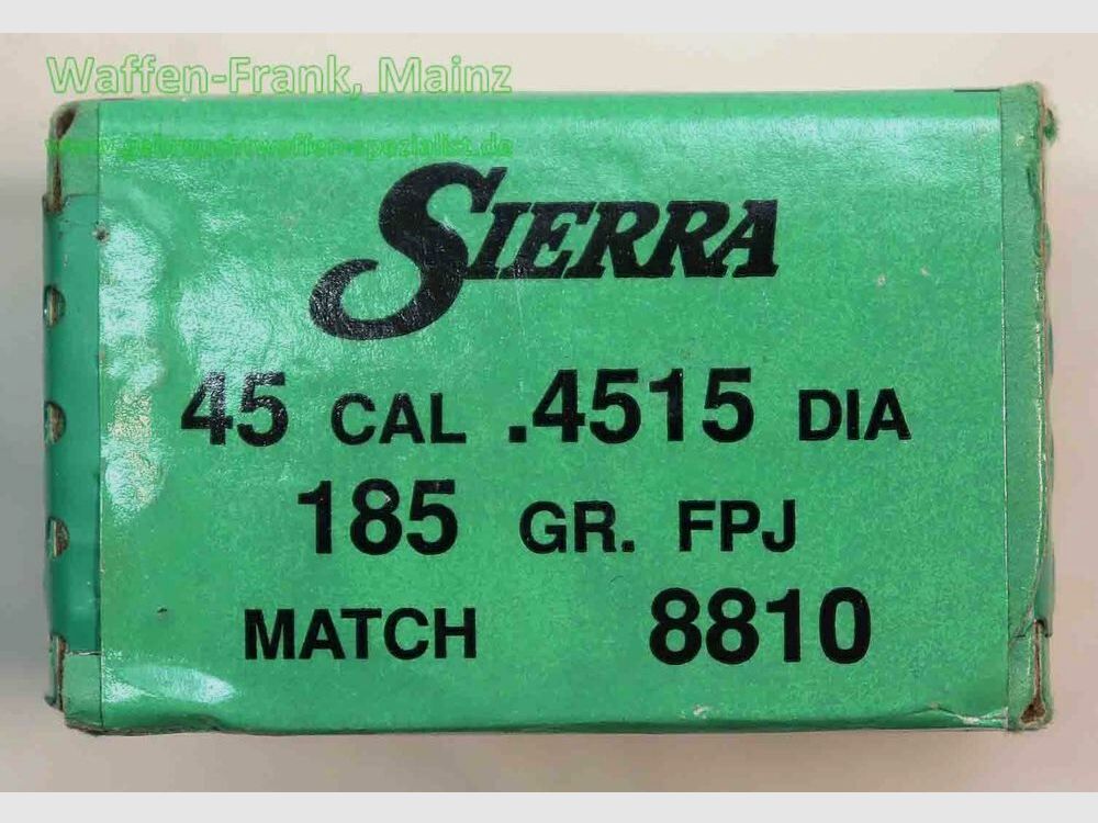 Sierra Bullets, Santa Fe FFW-Geschosse .45/.4515, Bild 2 von 2