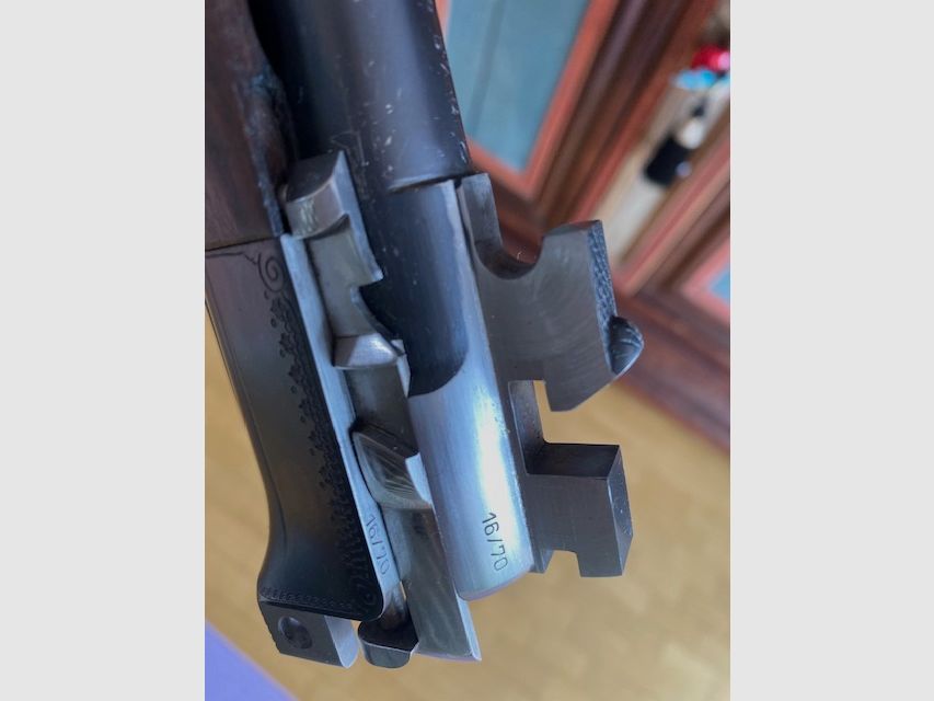 Krieghoff Ulm Model Ulm Side Lock Holland & Holland Over and Under Combination Gun with interchangeable barrel 6.5x57R 20/76 Magnum 16/70 16/70 in case Top condition BBF BDF