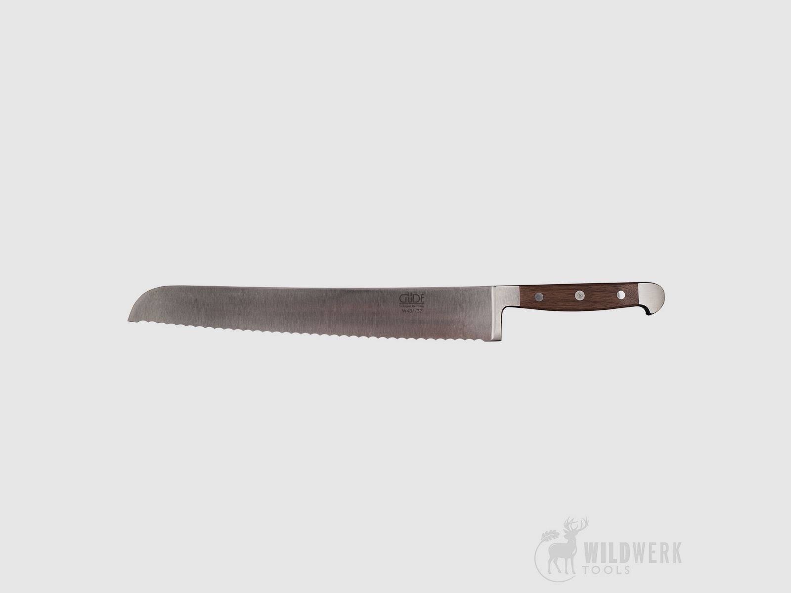 Güde Bread Knife "Franz Güde" Alpha Walnut