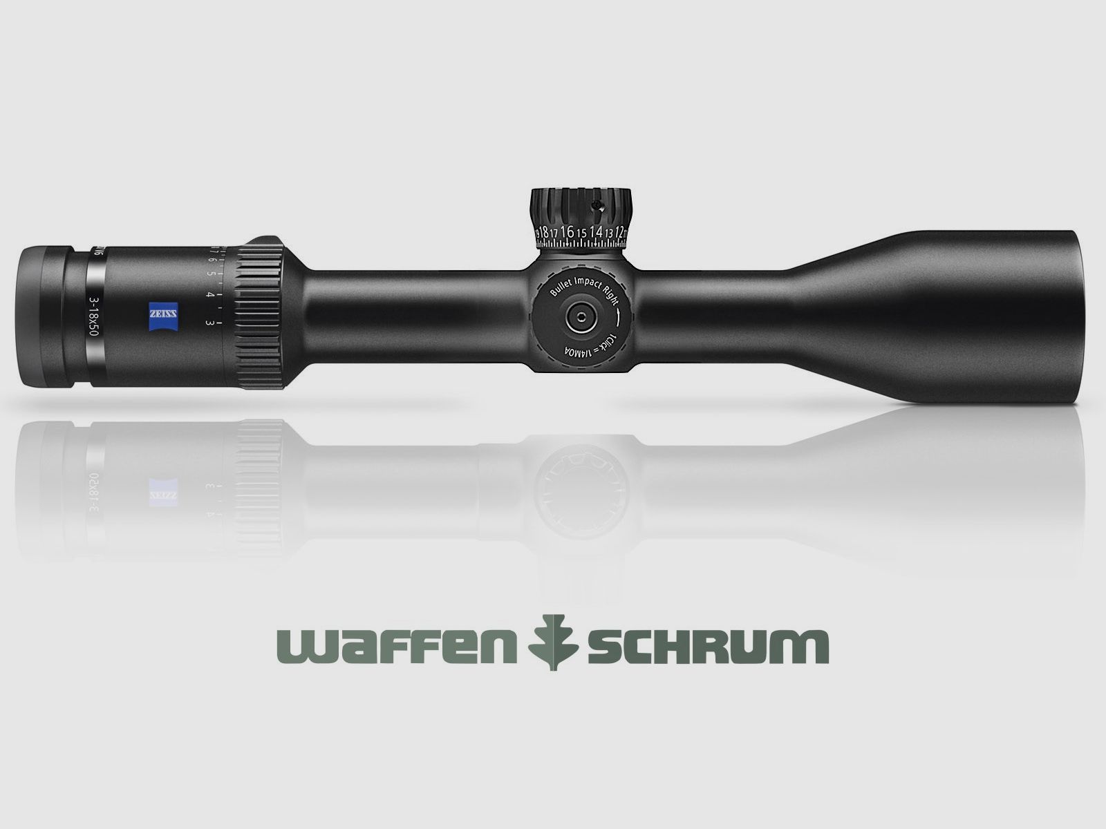 Zeiss Conquest V6 - 3-18x50  ohne Schiene Ballistic Turret