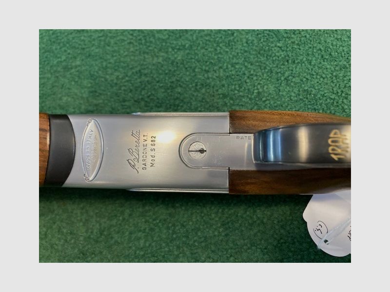 BERETTA S S82 TRAP Kal.12, 1985, CONDITIE ALS NIEUW., afbeelding 5 van 12