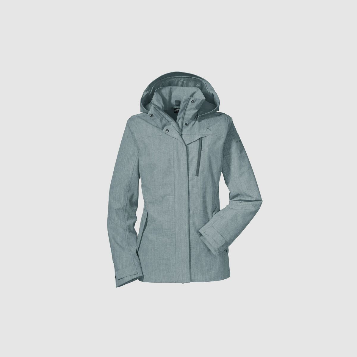SCHÖFFEL ZipIn! Jacket Frontanella3 meliert